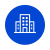 Modern office building icon
